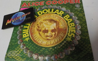 ALICE COOPER - BILLION DOLLAR BABIES EX+/EX 7'' SINGLE