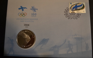 Mitalikirje Olympiahengessä 100 vuotta