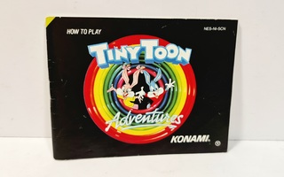 NES - Tiny Toon Adventures ohjekirja