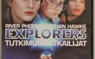 Tutkimusmatkailijat (Explorers ,1985) Suomijulkaisu RARE