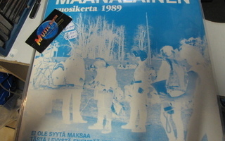 ERI ESITTÄJIÄ - MAANALAINEN VUOSIKERTA 1989 LP+