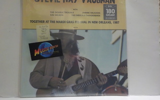 STEVIE RAY VAUGHAN - MARDI GRAS IN NEW ORLEANS 1987 UUSI LP