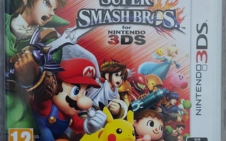 * Super Smash Bros. 3DS + 2DS + 3DSXL PAL EUR MIB Lue Kuvaus