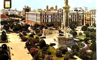 Espanja Cadiz Plaza de Espanja