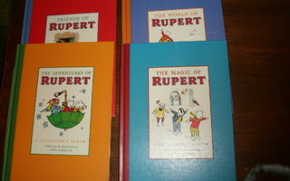RUPERT : Collectors Album 4 BOOKS English