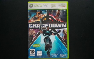 Xbox360: Crackdown peli (2006)
