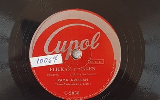 Savikiekko 1952 Raya Avellan (Harmony Sisters) Cupol C-2058