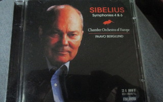 Sibelius: Sinfoniat 4 & 6. Berglund. Finlandia CD