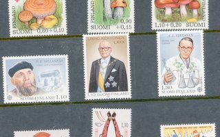 1980 kaikki vuoden 1980 postimerkit **