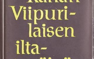 Iris Kähäri: VIIPURILAISEN ILTAPÄIVÄ. Sid. kirja 1964 Otava