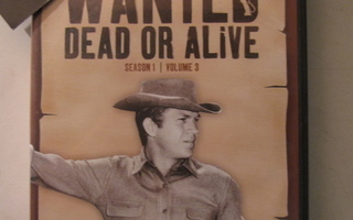WANTED DEAD OR ALIVE - SEASON 1 VOLUME 3 DVD BOXI