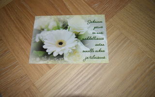 postikortti kukka
