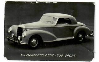 Keräilykuva - Auto - 44 Mercedes Benz - 300 Sport