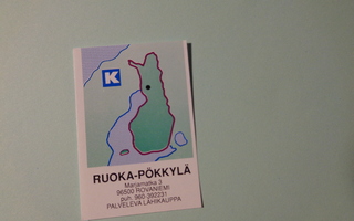 TT-etiketti K Ruoka-Pökkylä, Rovaniemi