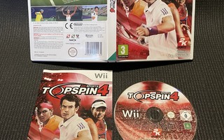 TOP SPIN 4 Wii - CiB