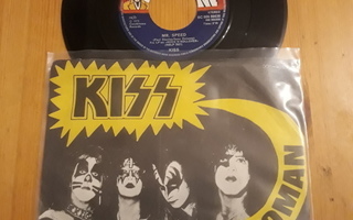 Kiss - Hard Luck Woman 7" ps 1976 Danish rare