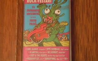 C-kasetti - ROCK-FESTARI kokoelma - 1993 rock EX+
