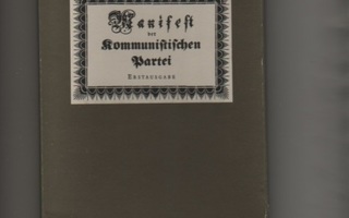 Manifest der kommunistischen partei, np. 1.p 1965 Berlin,K3+