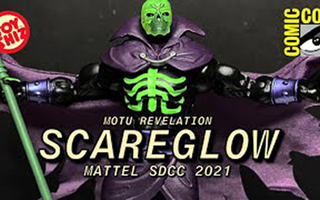 MOTU HEMAN REVELATIONS - SDCC SCAREGLOW - HEAD HUNTER STORE.