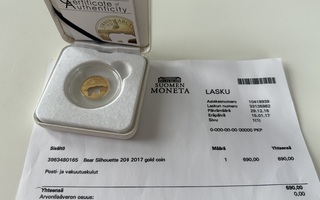 Upea Karhu kultaraha, Suomi 100-vuotta