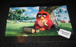 Angry Birds ja Mulan elokuva julisteet