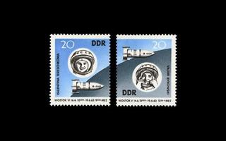 DDR 970-1 ** Wostok V, avaruus (1963)