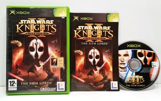 Xbox - Star Wars Knights of the Old Republic II: Sith Lords