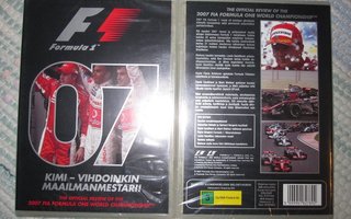 Kimi Räikkönen - Vihdoinkin maailmanmestari DVD UUSI, MUOVEI