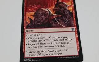 mtg / magic the gathering / you see a pair of goblins