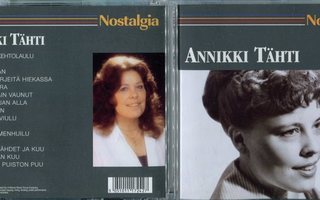 ANNIKKI TÄHTI . CD-LEVY . NOSTALGIA
