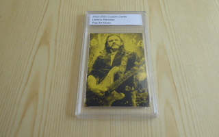 Lemmy Motörhead 2022-2023 Custom Cards Legends ja kotelo