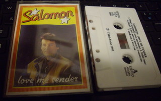 C-kasetti : SALOMON :  LOVE ME TENDER ( 1995 )