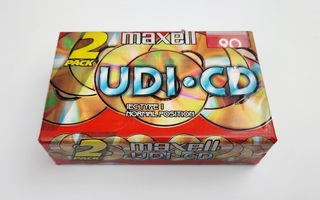 Maxell UDI CD 90 Cassette 2 Pack