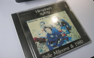 Pelle Miljoona & 1980: Viimeinen Syksy -cd