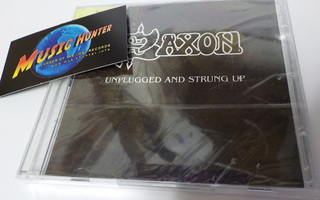 SAXON - UNPLUGGED AND STRUNG UP UUSI PROMO 2CD