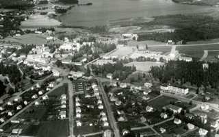 Karhumäki ilmakuva 1960-luku,  Karkkila käyttämätön kortti