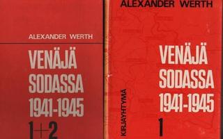 Werth, Alexander: Venäjä sodassa 1941-1945 1-2,skp,K3,kotelo