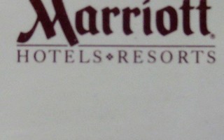 Tulitikku rasia Marriott