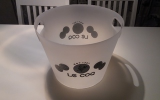 Jääpala-astia/cooler le coq