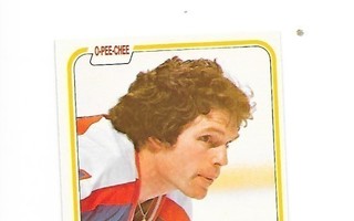 1981-82 OPC #369 Barry Long Winnipeg Jets