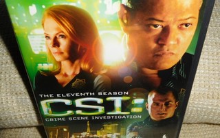 CSI 11. kausi [5x DVD] (6. levy puuttuu)