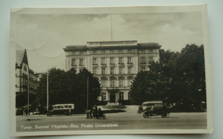 Turku, Suomal. Yliopisto postikortti v. 1929