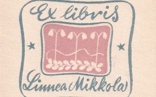 Ex Libris,  Linnea Mikkola   b438