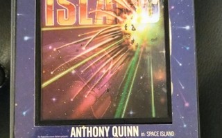Anthony Quinn - Ernest Borgnine --- SPACE ISLAND (VHS)