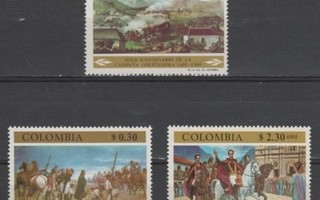 (S1361) COLOMBIA, 1969 (Fight for Independence). MNH**