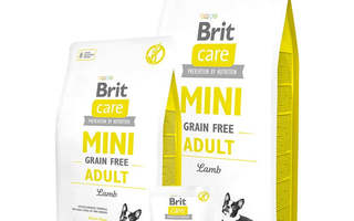 Brit Care Mini Grain Free Adult Lamb - koiran ku