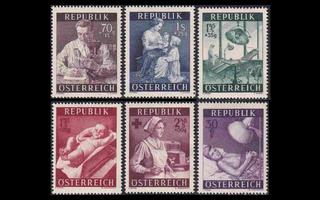 Itävalta 999-1004 ** Terveydenhoito Punainen Risti (1954)