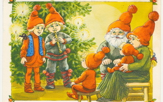 Pitkäranta : Lapset konsertoivat joulupukille 1984