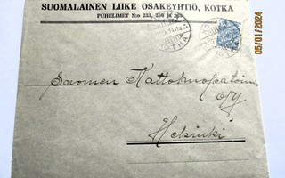 1914 Kotka Suomalainen Liike Oy kuori