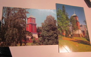 Postikortit Huopalahden kirkon kellotapuli 2 kpl